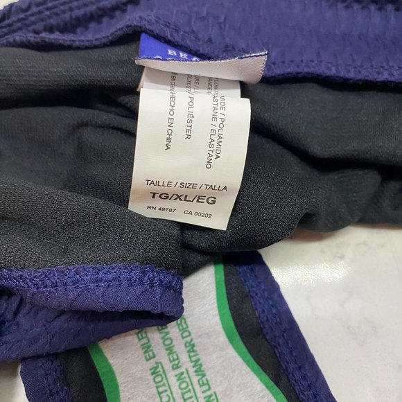 NWT Beach Couture Navy Marine Bikini Bottom swimsuit - Picture 7 of 14